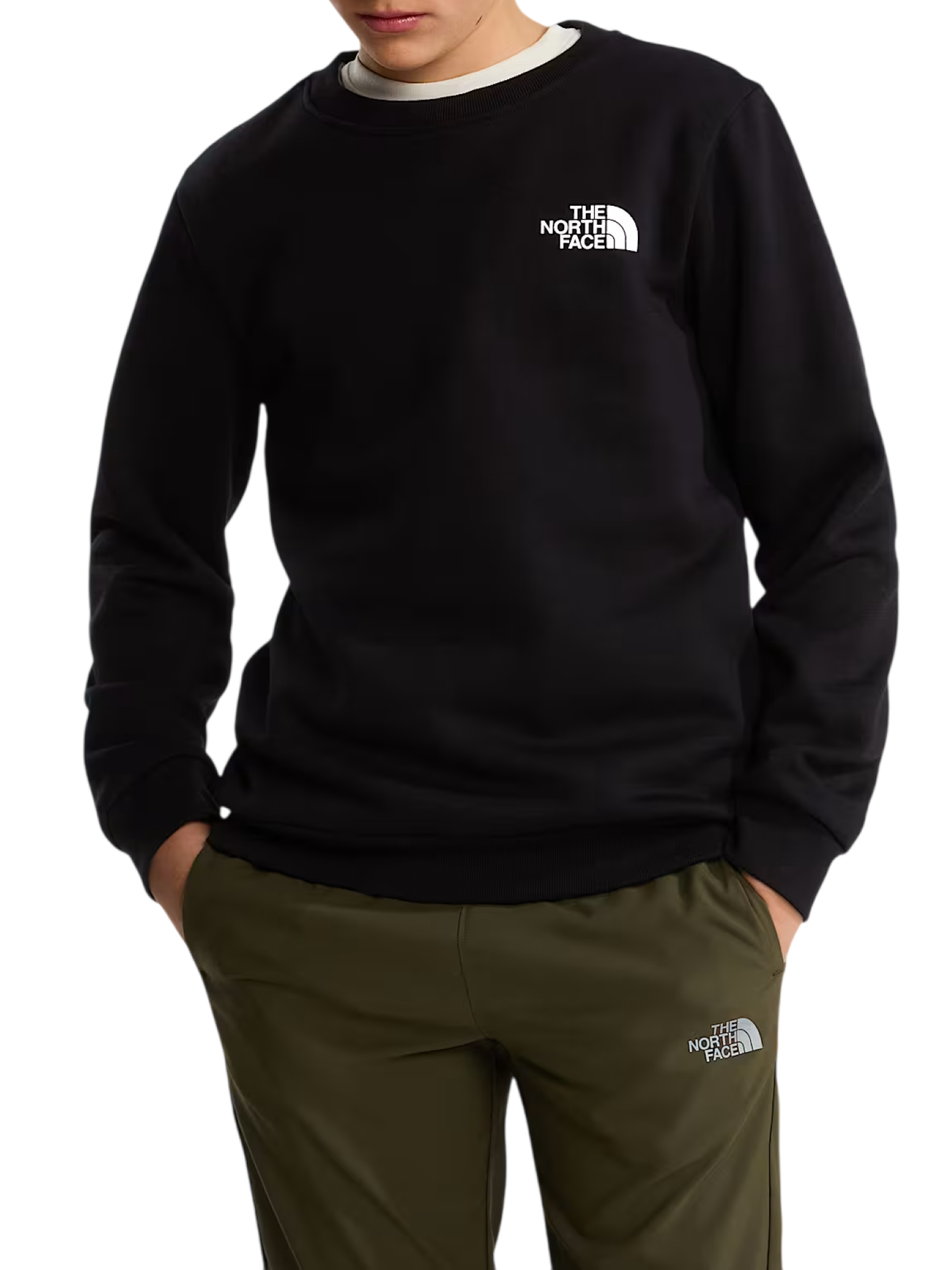 girocollo teen evolution box crew NF0A8F9W JK31 THE NORTH FACE 
