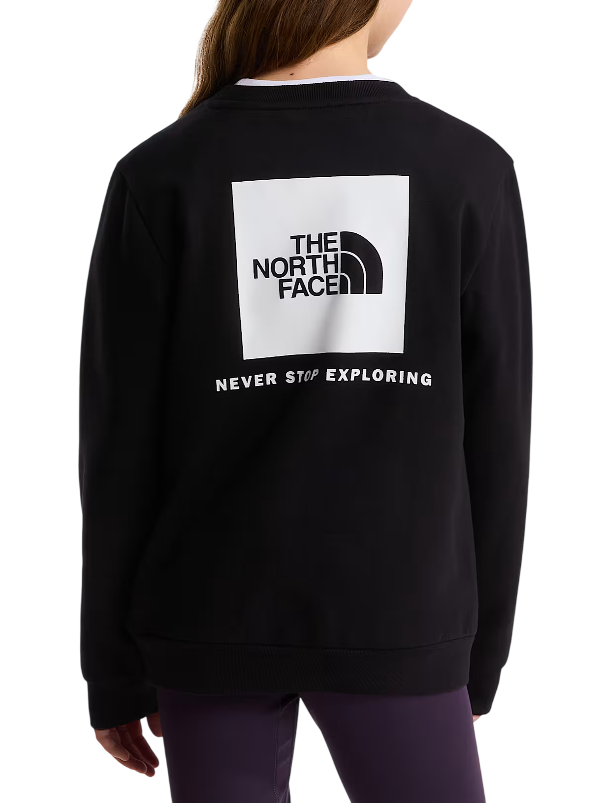 girocollo teen evolution box crew NF0A8F9W JK31 THE NORTH FACE 