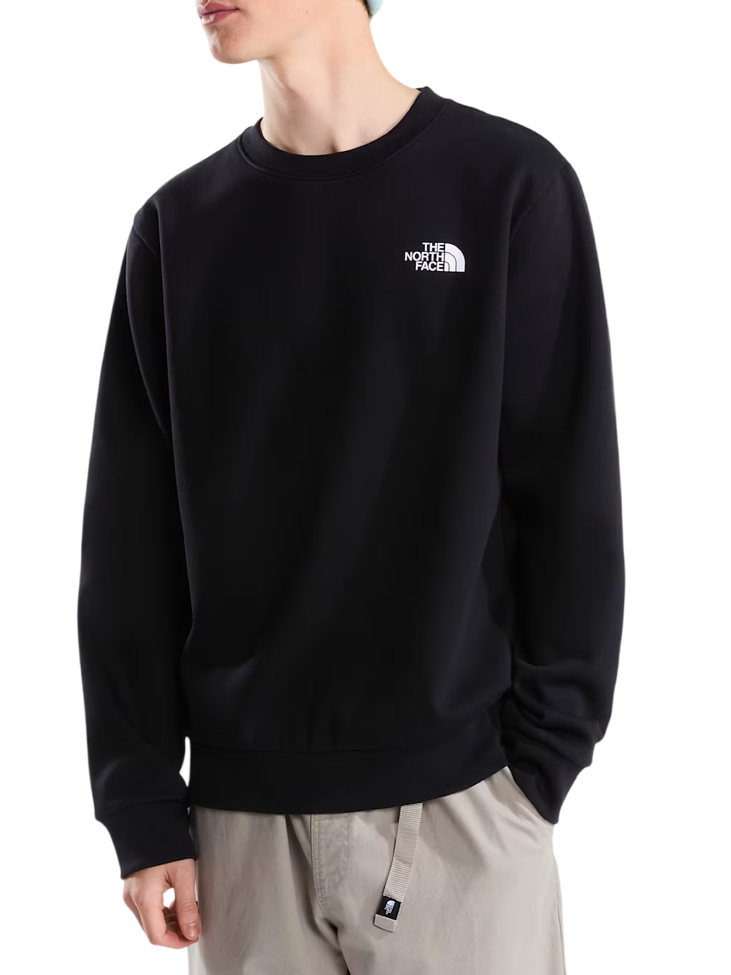 The North Face felpa uomo con stampe logo Evolution Box nero NF0A8FD3 JK31 THE NORTH FACE 