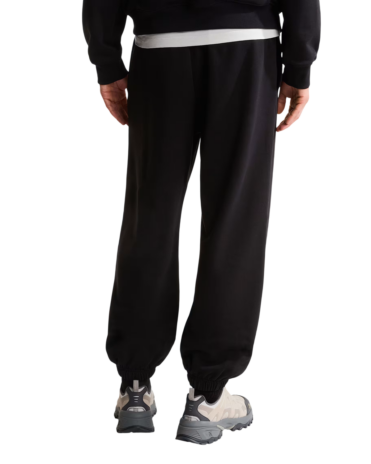 The Nort Face pantaloni joggers uomo con polsini nero NF0A8FDF JK31 THE NORTH FACE 