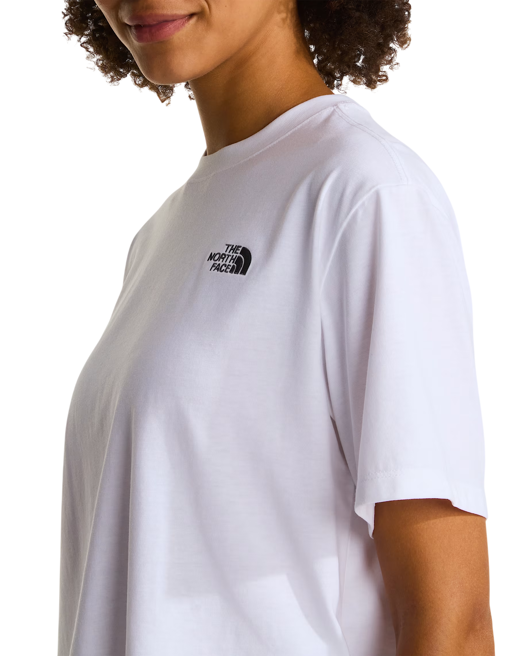 The North Face T-shirt crop donna manica corta Evolution bianco NF0A8FDH FN41 THE NORTH FACE 