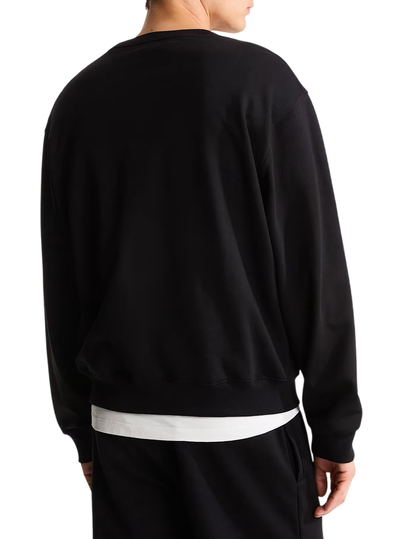 The North Face felpa uomo Essential con logo nero NF0A8FXA JK31 THE NORTH FACE 
