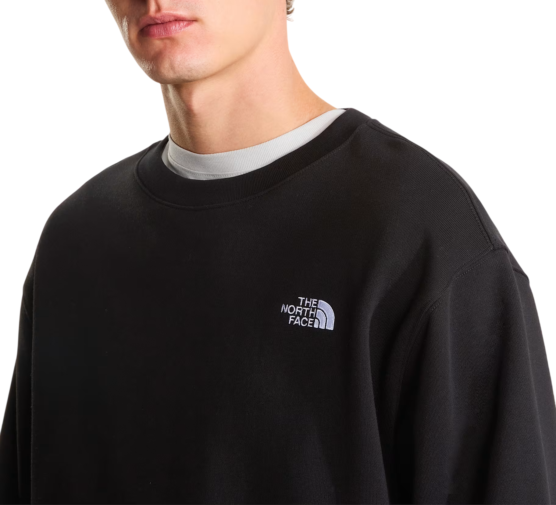 The North Face felpa uomo Essential con logo nero NF0A8FXA JK31 THE NORTH FACE 