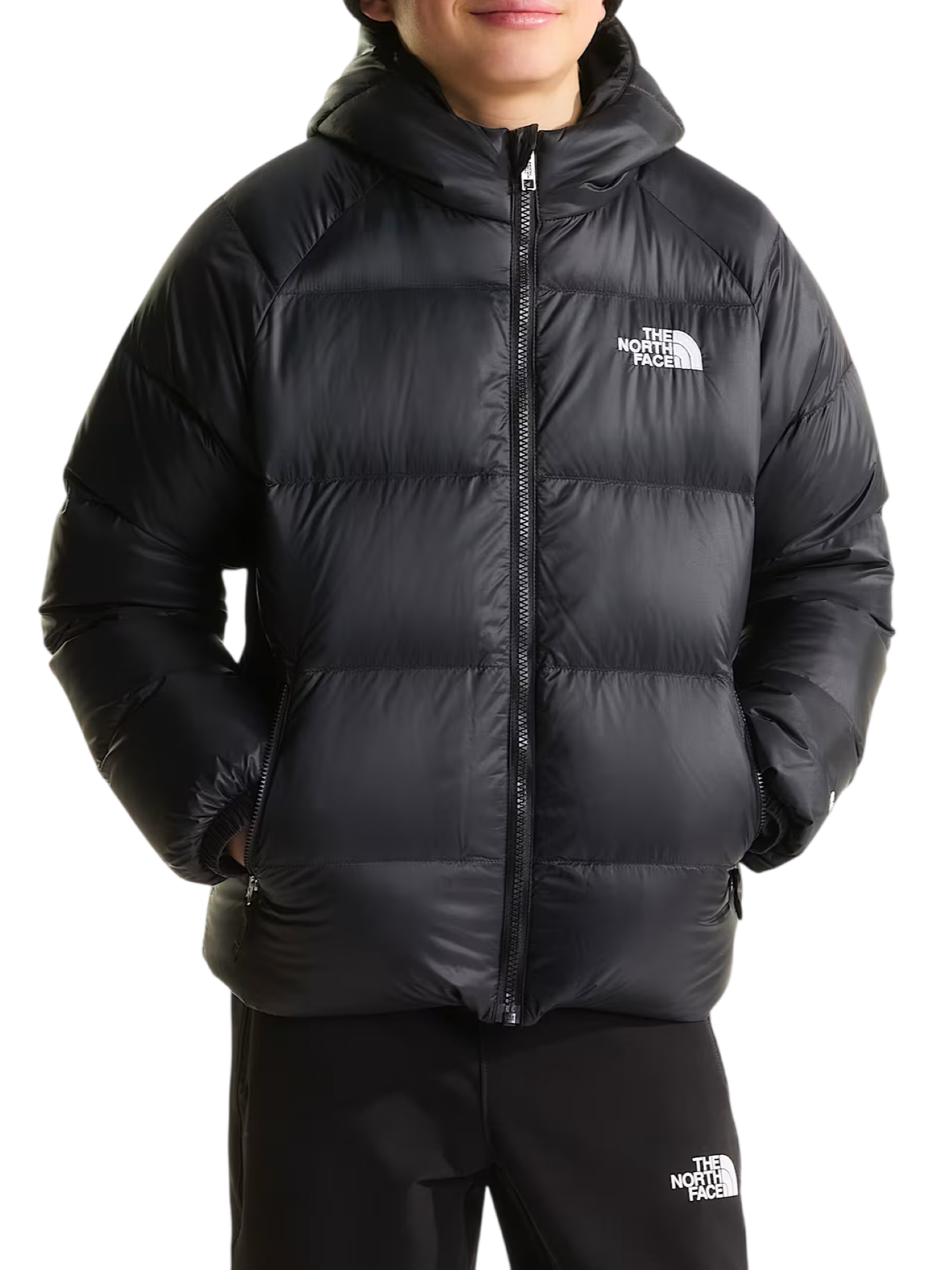 The North Face piumino unisex bambino Hydrenalite con cappuccio nero NF0A8H3R JK31 THE NORTH FACE 