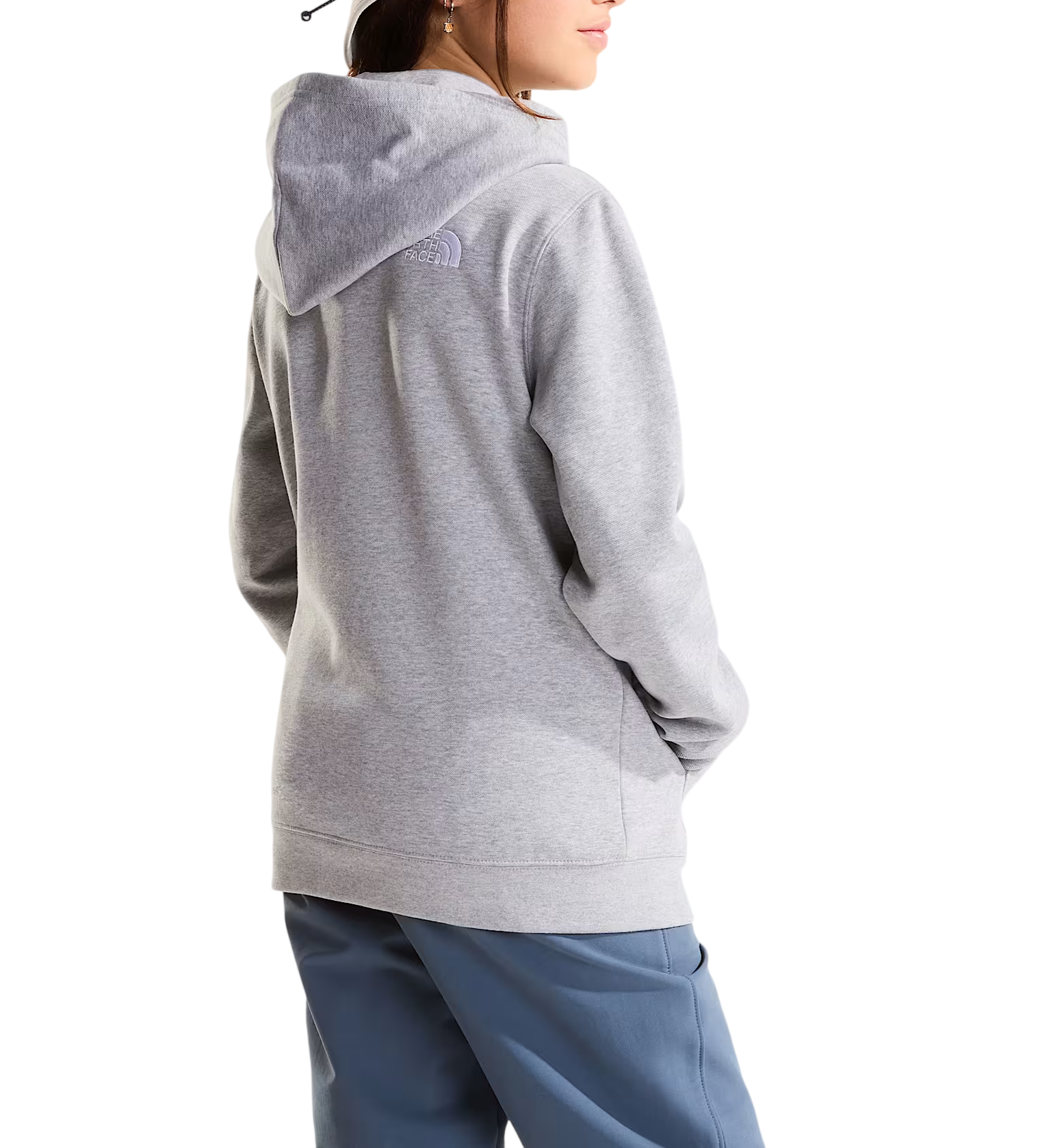 cappuccio teen essential drew peak hoodie NF0A8H3Y CQO1 THE NORTH FACE 
