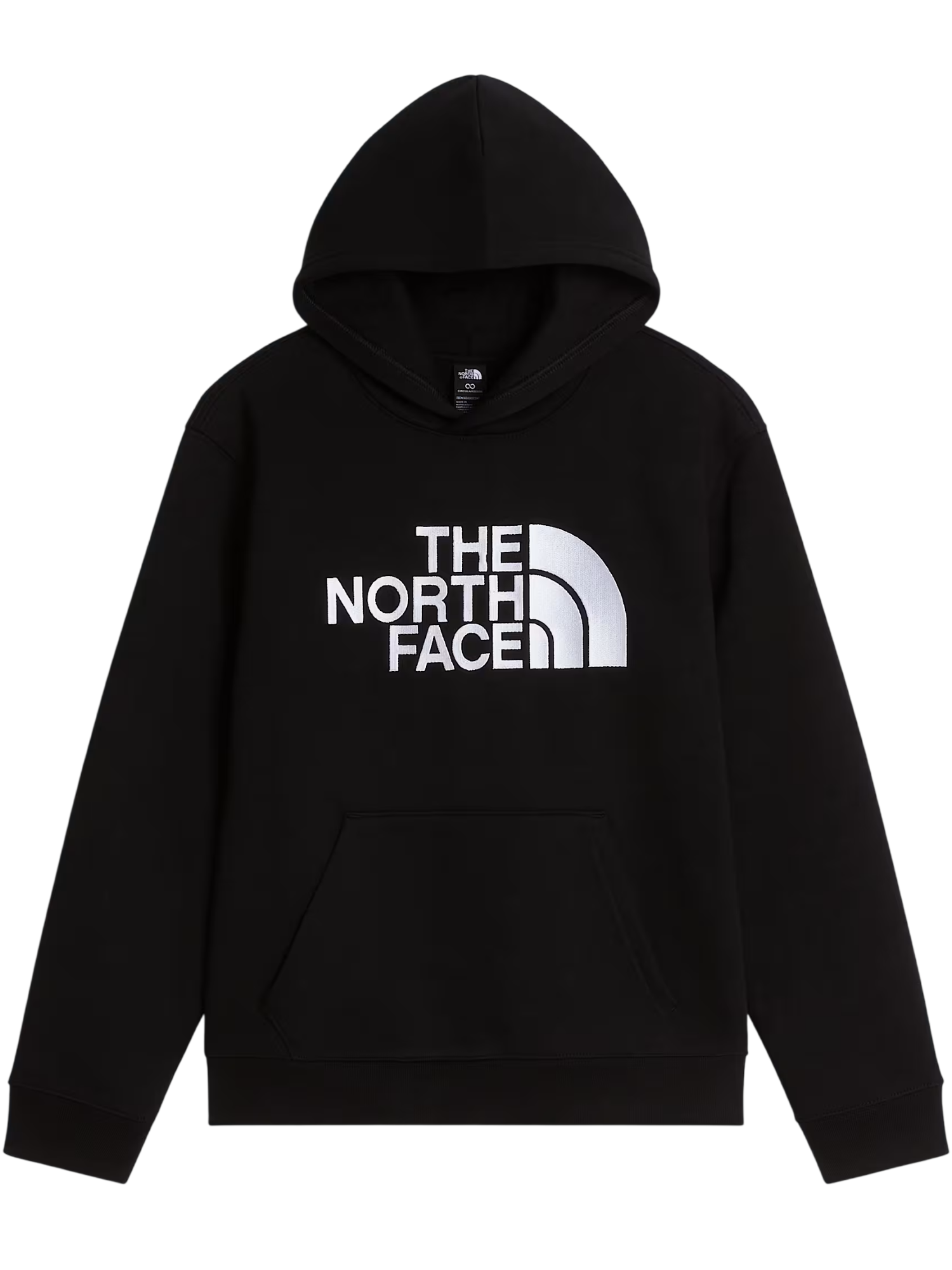 cappuccio teen essential drew peak hoodie NF0A8H3Y JK31 THE NORTH FACE 