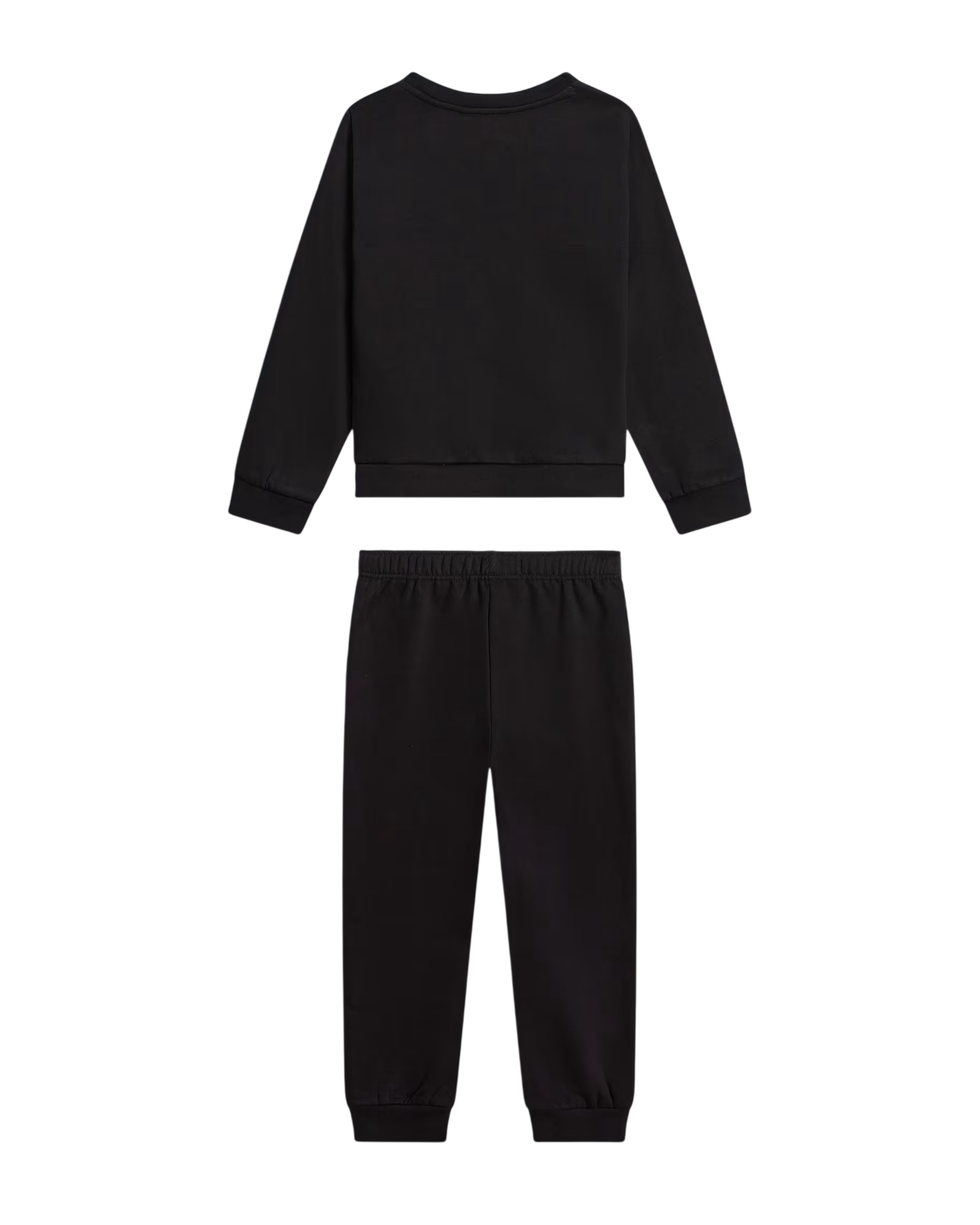 The North Face completo sportivo unisex bambino felpa pantalone nero NF0A8H5C JK31 THE NORTH FACE 