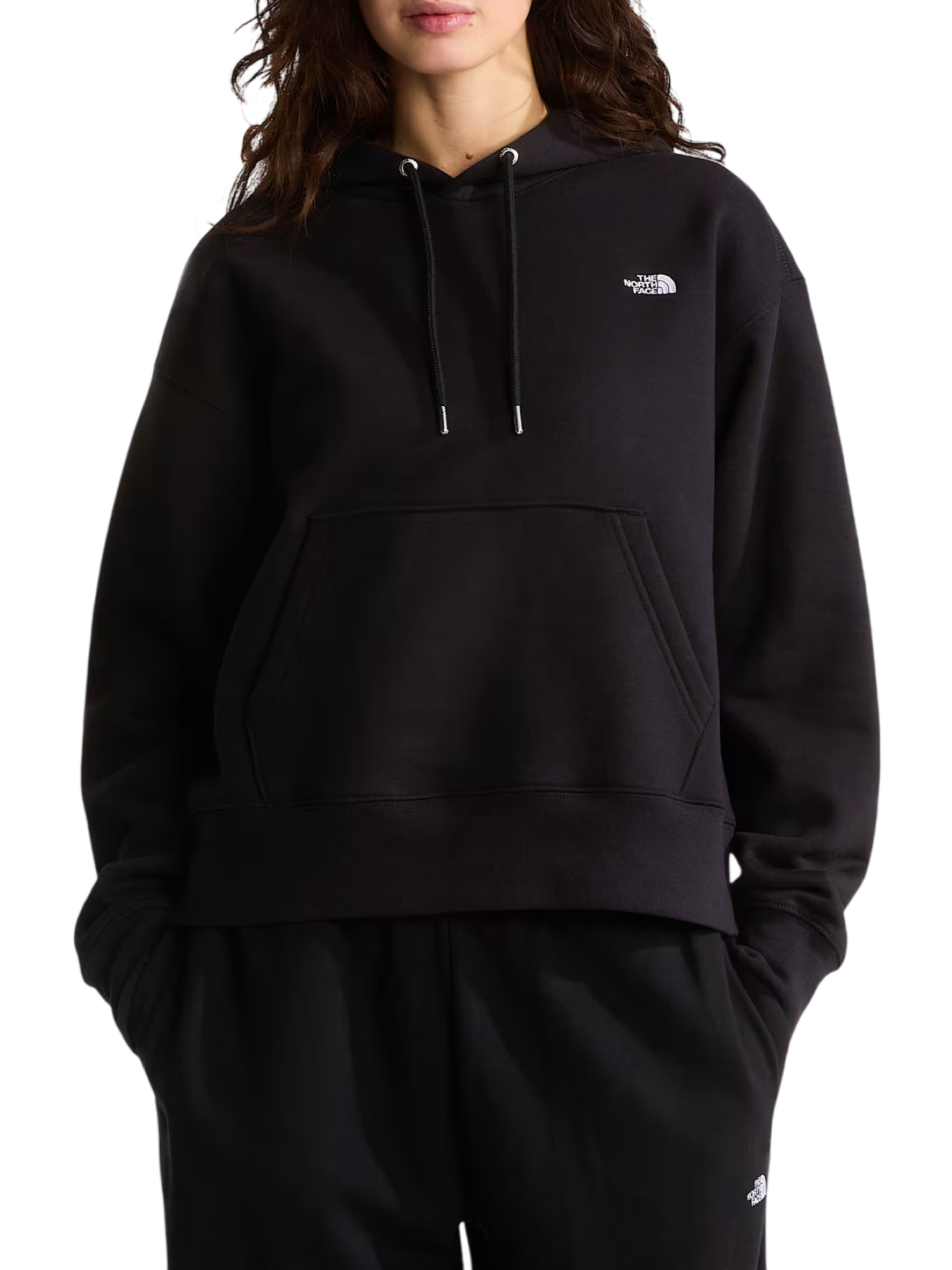 The North Face felpa con cappuccio donna Essential Simple Dome nero NF0A8HBX JK31 THE NORTH FACE 