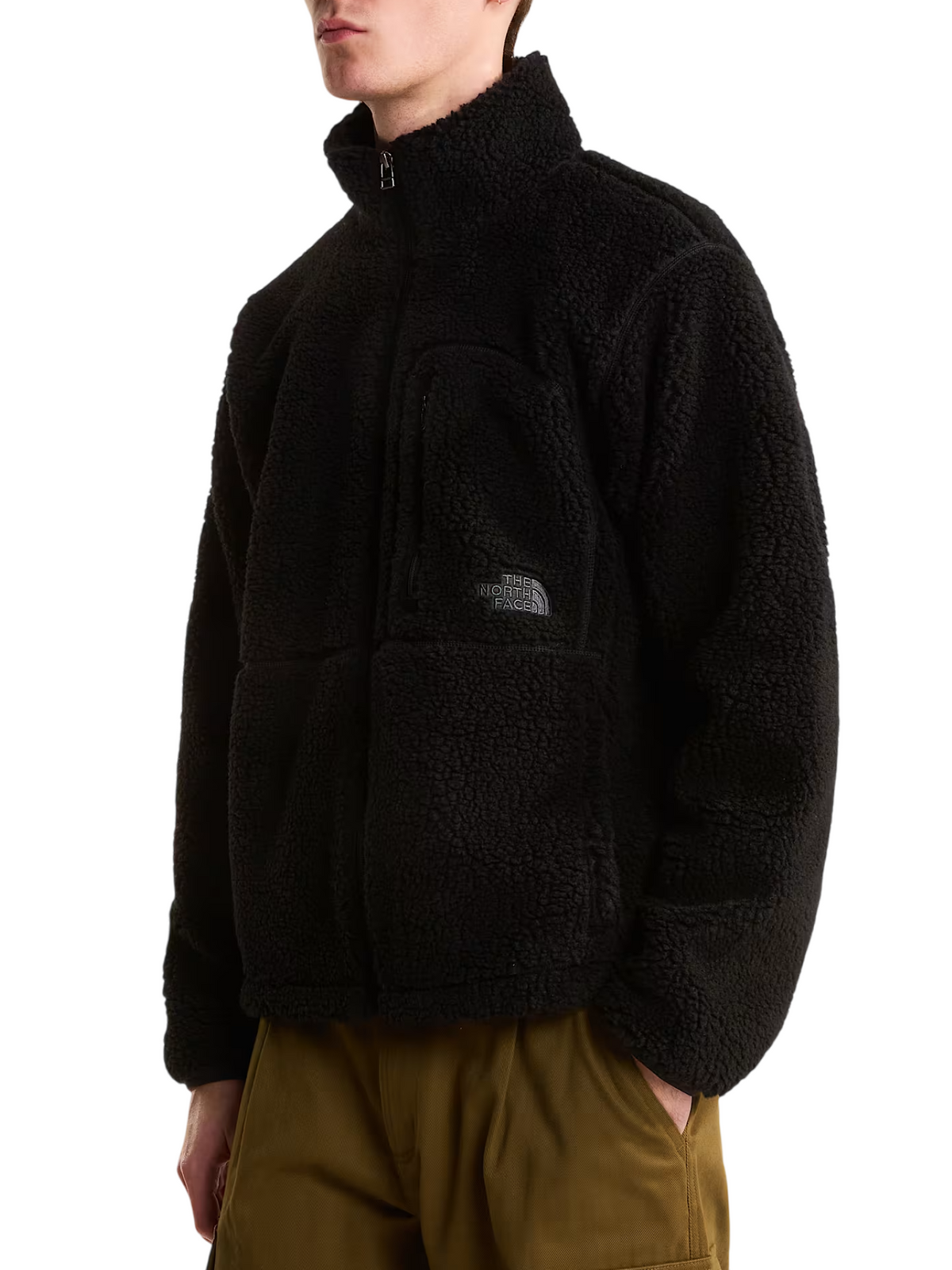 The North Face giacca uomo Extreme Pile sherpa con zip nero NF0A8KQX JK31 THE NORTH FACE 