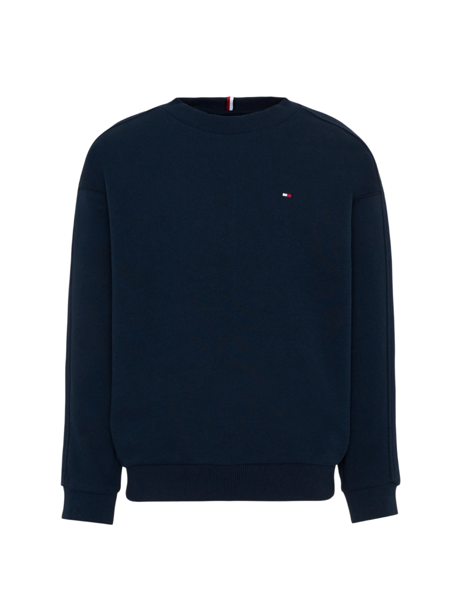 Tommy Hilfiger felpa bambino con stampa logata blu KB0KB10509 C1G Tommy Hilfiger 
