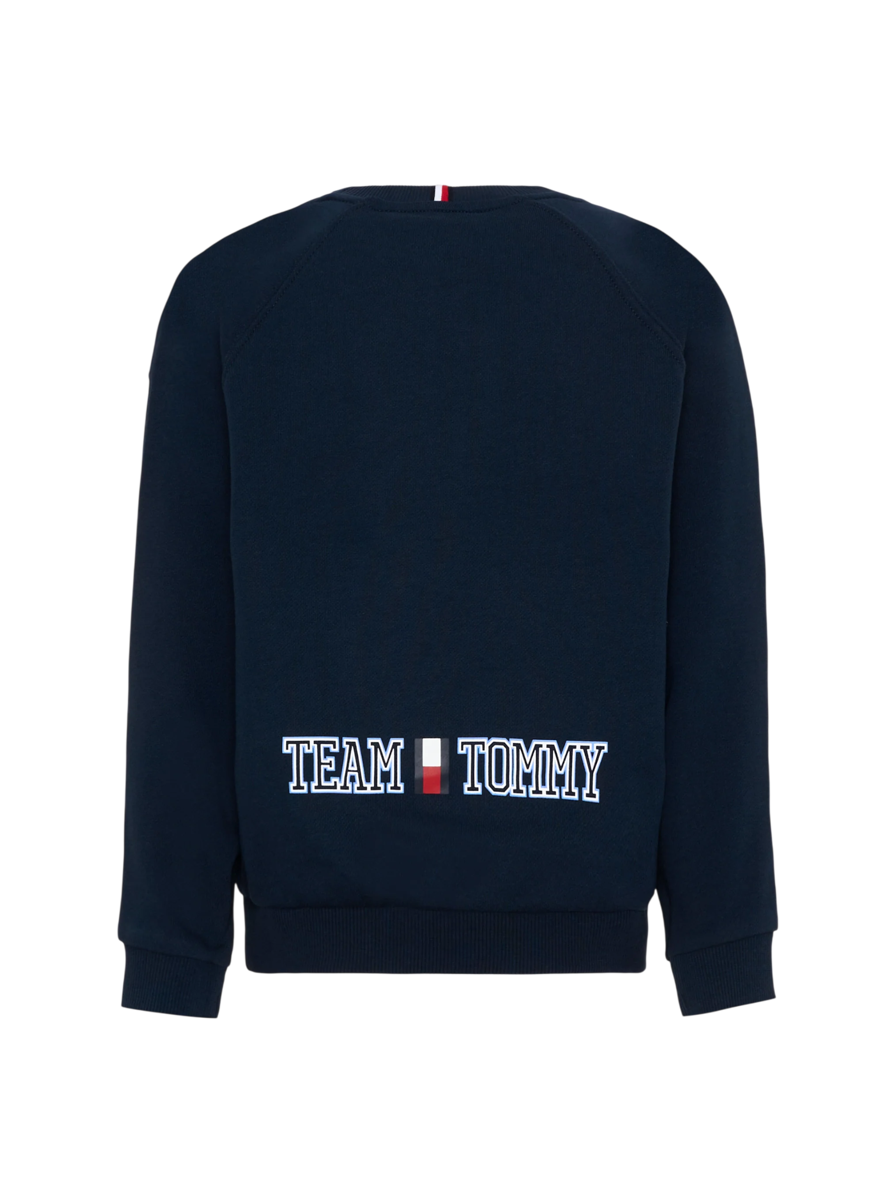 Tommy Hilfiger felpa bambino con stampa logata blu KB0KB10509 C1G Tommy Hilfiger 