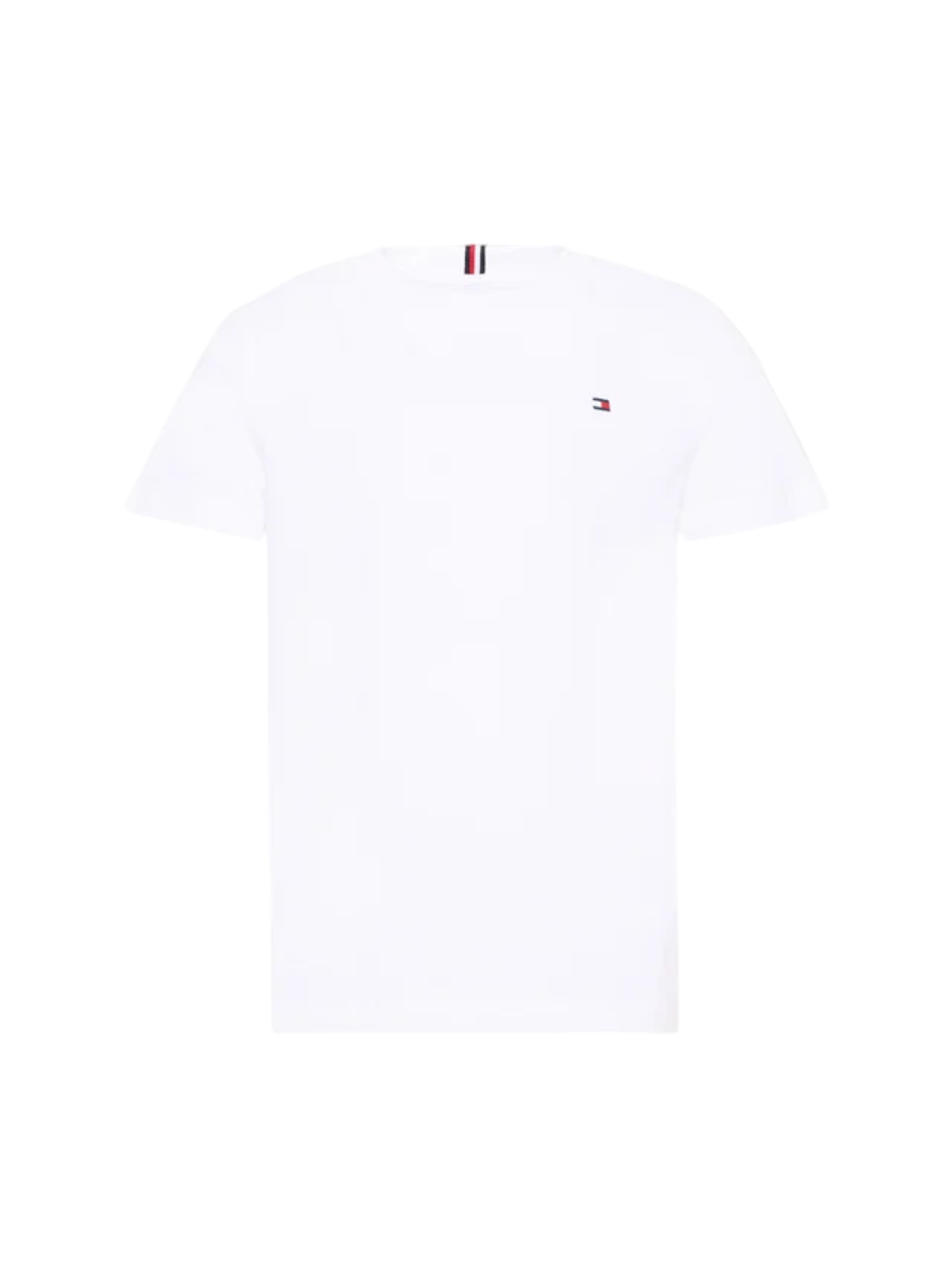 Tommy Hilfiger T-shirt manica corta bambino logo iconico bianco KB0KB10591 YBR Tommy Hilfiger 