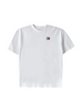 Tommy Hilfiger T-shirt manica corta bambino patch logo bianco