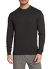 Tommy Hilfiger maglia girocollo in misto cashmere grigio melange