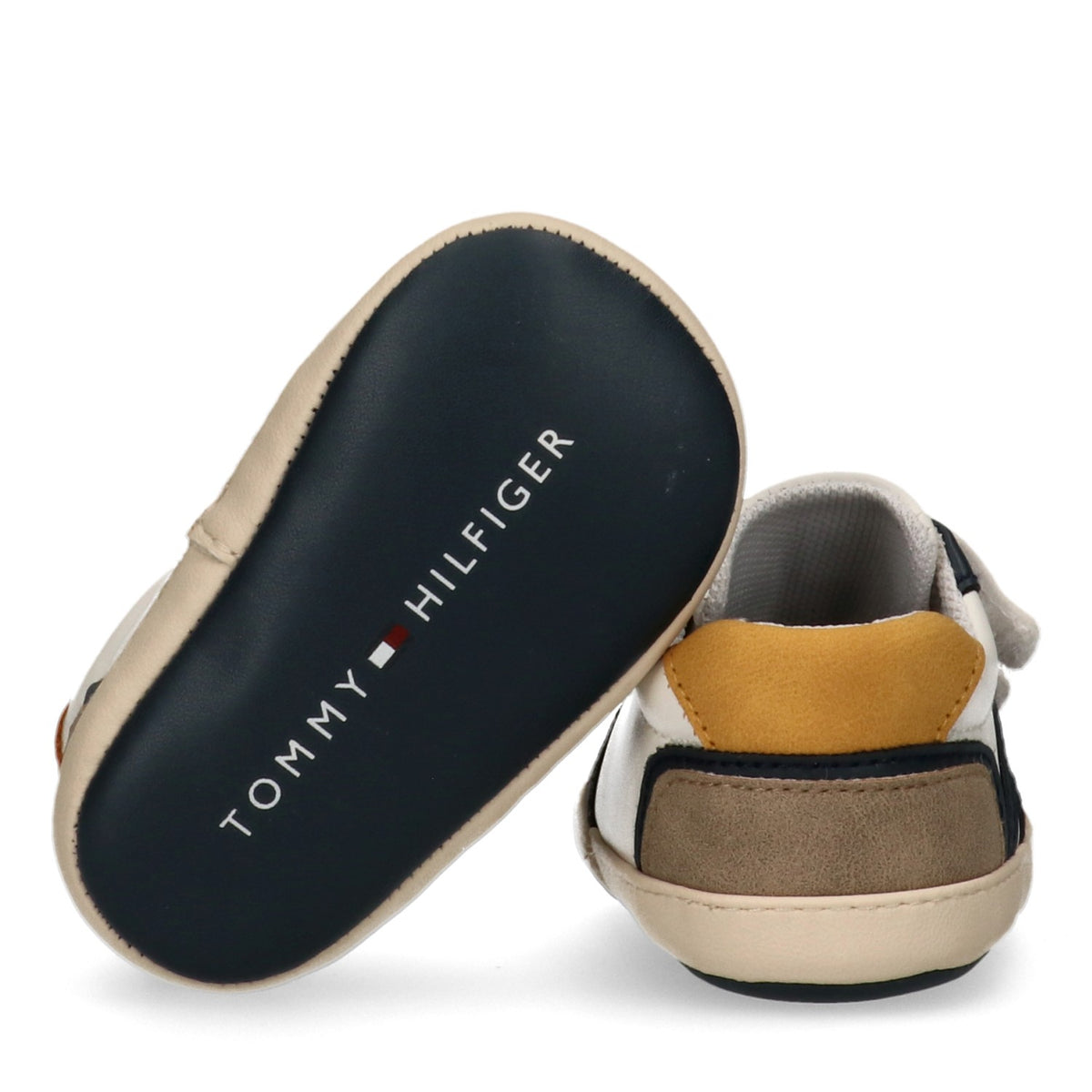 Tommy Hilfiger scarpette da culla neonato colorblock multicolor T0B9-35211-1755 Y913 Tommy Hilfiger 