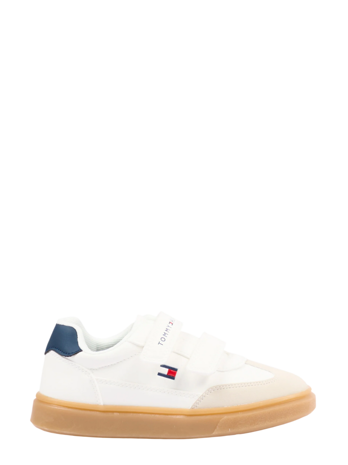 Tommy Hilfiger sneakers unisex bambino in ecopelle bianco T1X9-35219-1269 B159 Tommy Hilfiger 