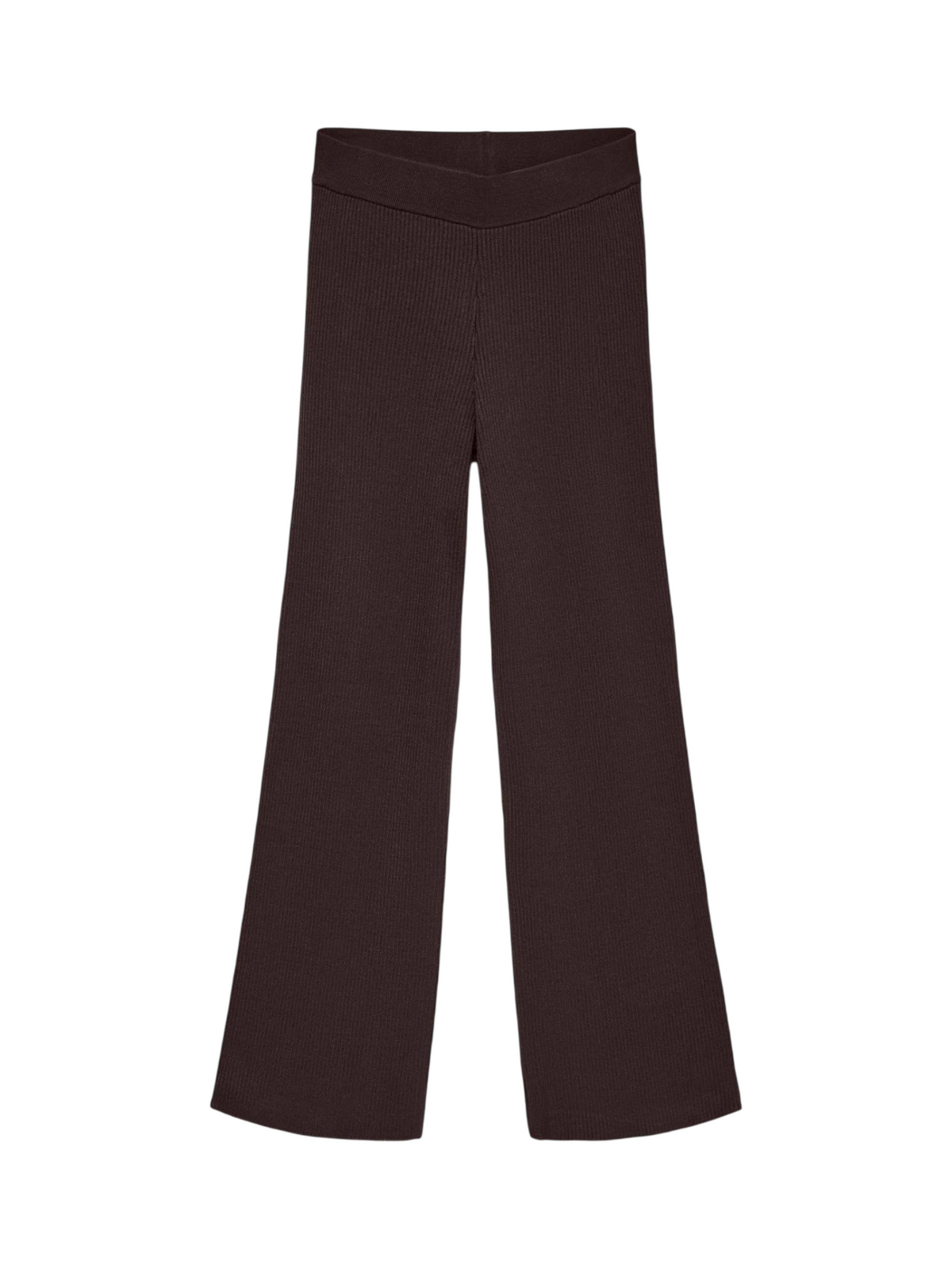 Vero Moda pantaloni in maglia a costine donna marrone 10345717 CHOCOLATE TORTE VERO MODA 