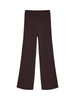 Vero Moda pantaloni in maglia a costine donna marrone