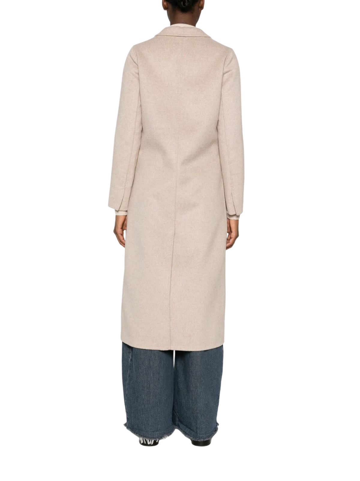 Vicolo cappotto lungo monopetto misto lana donna tortora TAC0002 TORTORA VICOLO 