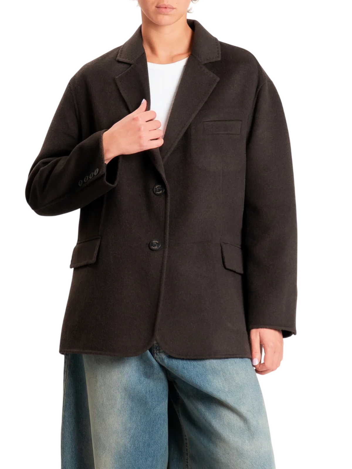 blazer misto lana TAC0005 FONDENTE VICOLO 
