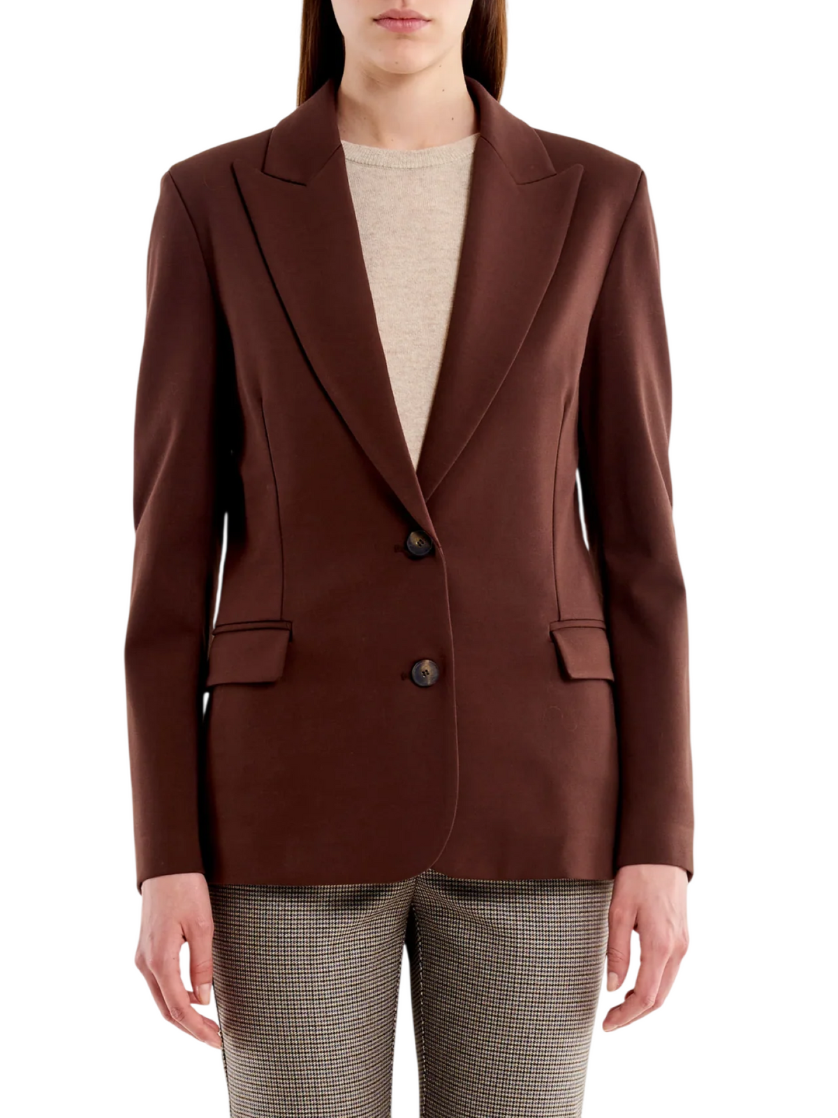 blazer monopetto TAC0212 BORGOGNA VICOLO 