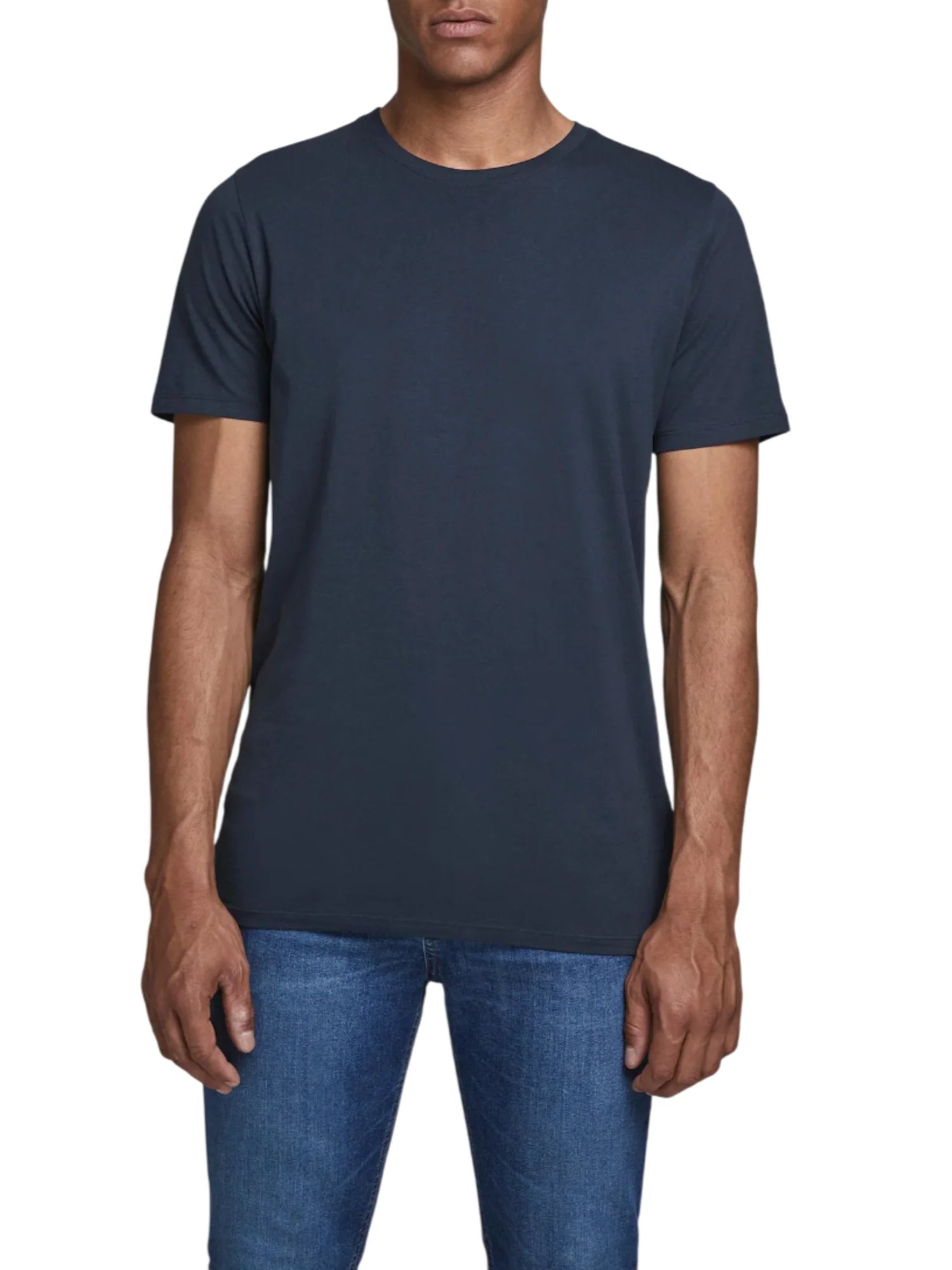 Jack&Jones T-shirt uomo manica corta blu 12156101 NAVY BLAZER JACK&JONES 