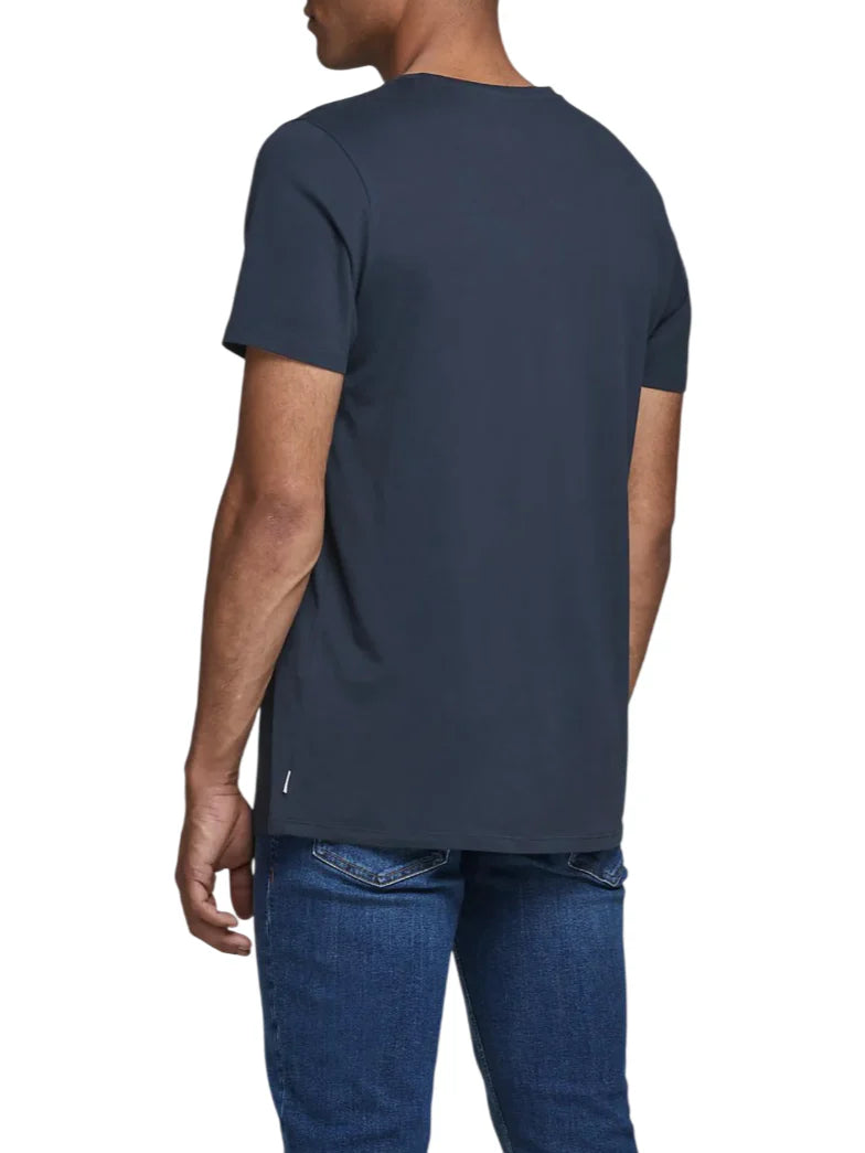 Jack&Jones T-shirt uomo manica corta blu 12156101 NAVY BLAZER JACK&JONES 