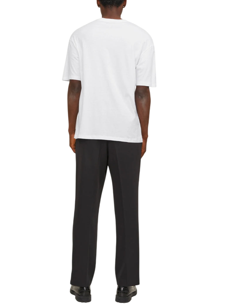 Jack&Jones T-shirt uomo manica corta bianco 12156101 WHITE JACK&JONES 