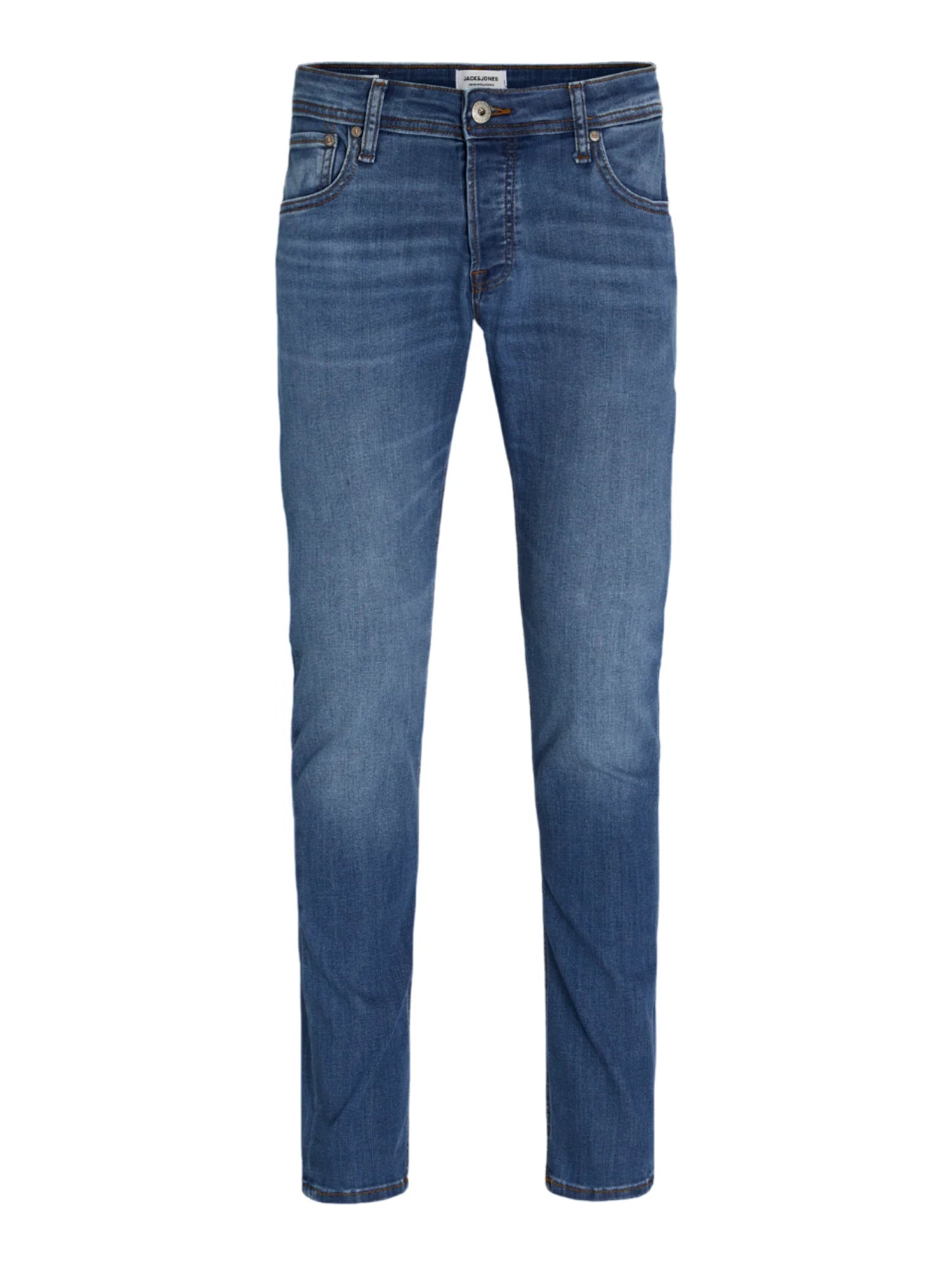 Jack&Jones jeans uomo Glenn slim lavaggio blu 12157416 CB815 JACK&JONES 