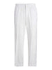 Jack&Jones pantaloni uomo in lino Loose fit bianco