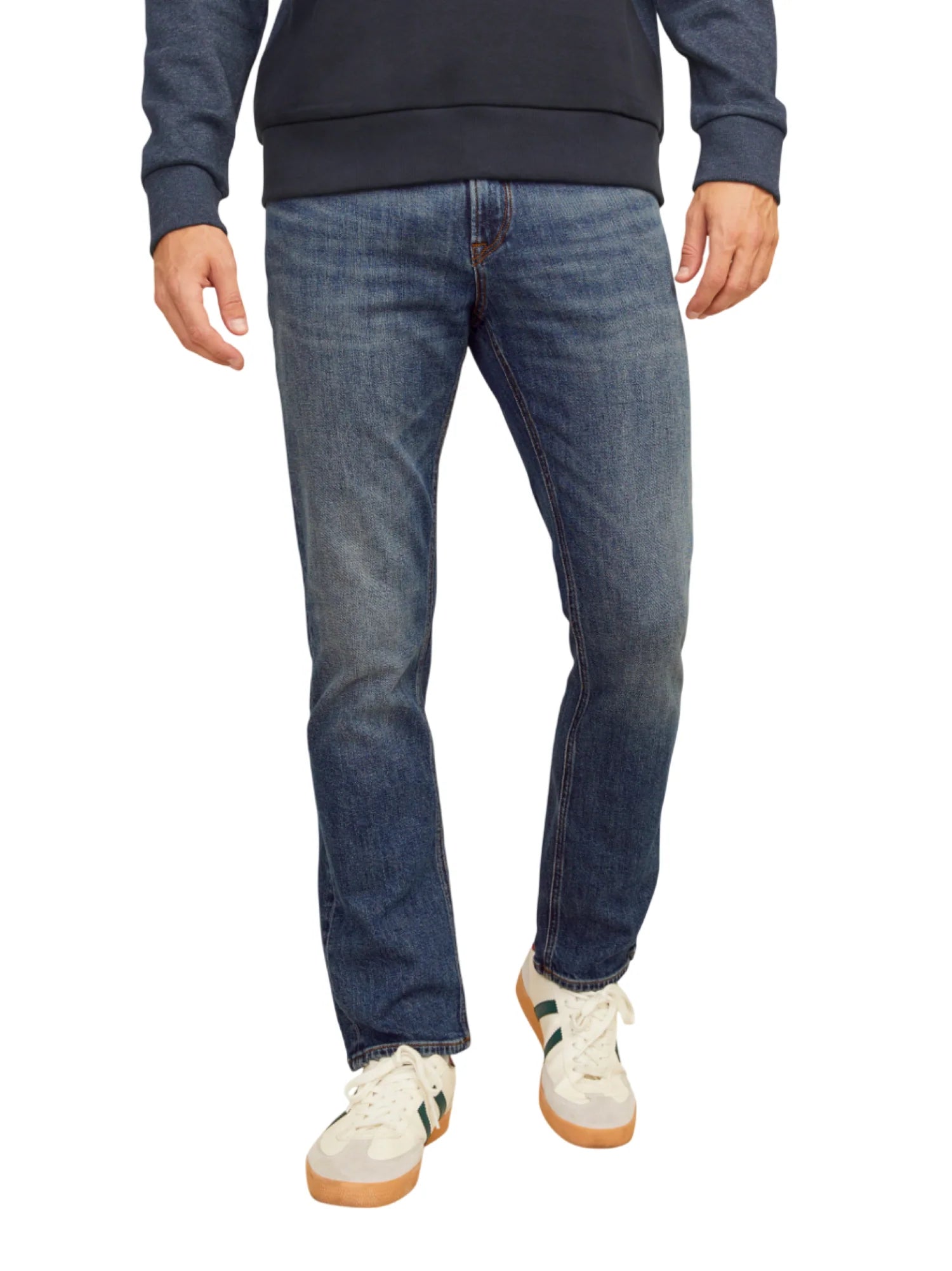 Jack&Jones jeans uomo Regular Clark lavaggio blu scuro 12258105 AM419 JACK&JONES 