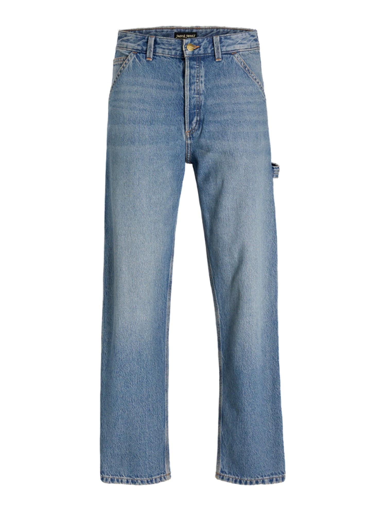 Jack&Jones jeans Ieddie vita alta lavaggio blu 12261926 SBD416 JACK&JONES 