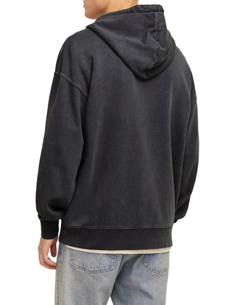 Jack&Jones felpa con zip uomo grigio 12270279 CASTLEROCK JACK&JONES 