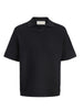 Jac&Jones polo uomo in maglia traforata nero