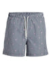 Jack&Jones boxer mare uomo a righe blu bianco