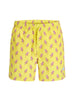 Jack&Jones boxer mare con stampa di gelati giallo