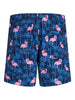 Jack&Jones boxer mare uomo con stampe fenicotteri blu rosa