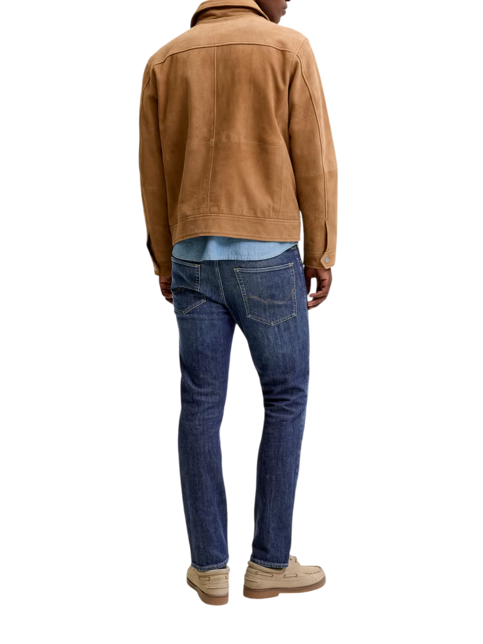 Jack&Jones jeans uomo Regular Clarck lavaggio scuro 12300791 AM414 JACK&JONES 
