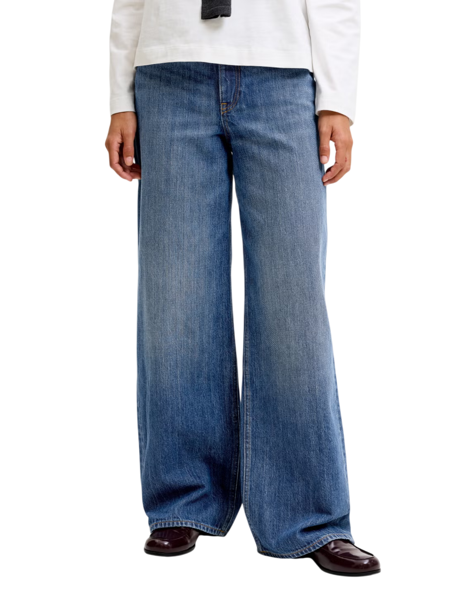 Jjxx jeans wide leg Tokyo donna lavaggio blu 12300570 R396 JJXX 