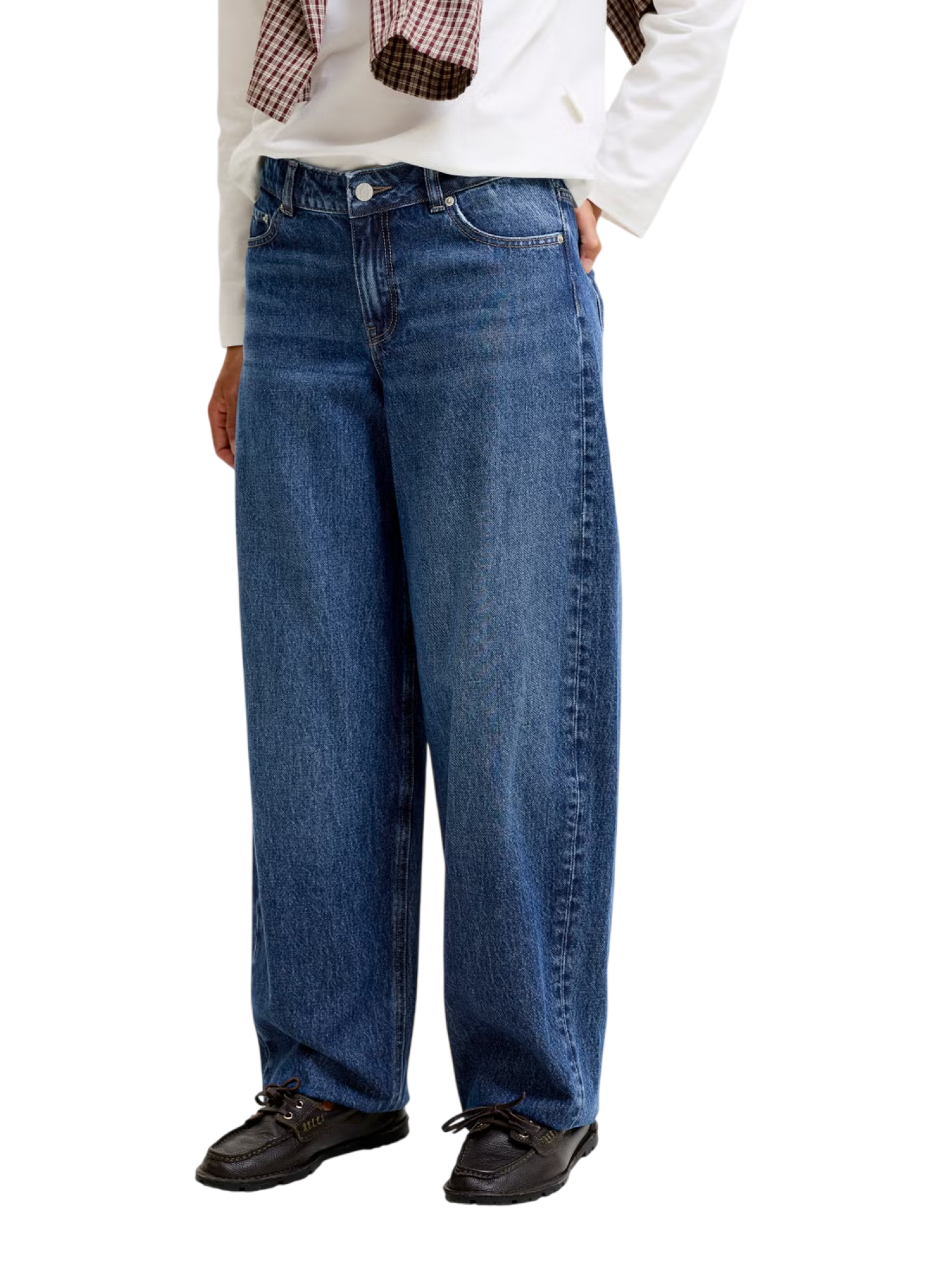 Jjxx jeans donna Barrel in denim lavaggio scuro 12300594 R404 JJXX 