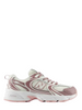 New Balance sneakers 530 bambina in mesh ed ecopelle bianco malva