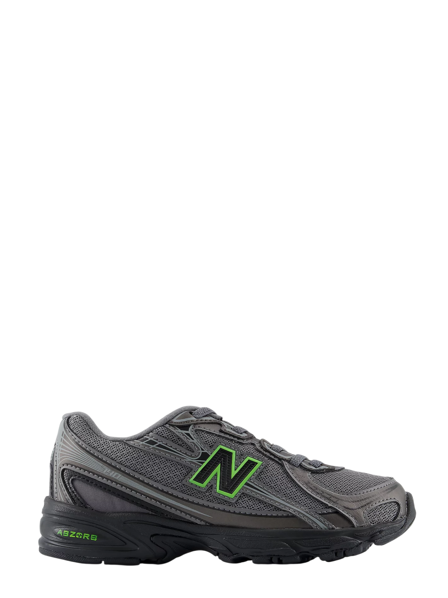 New Balance sneakers 740 unisex bambino nero verde G740 16G NEW BALANCE 