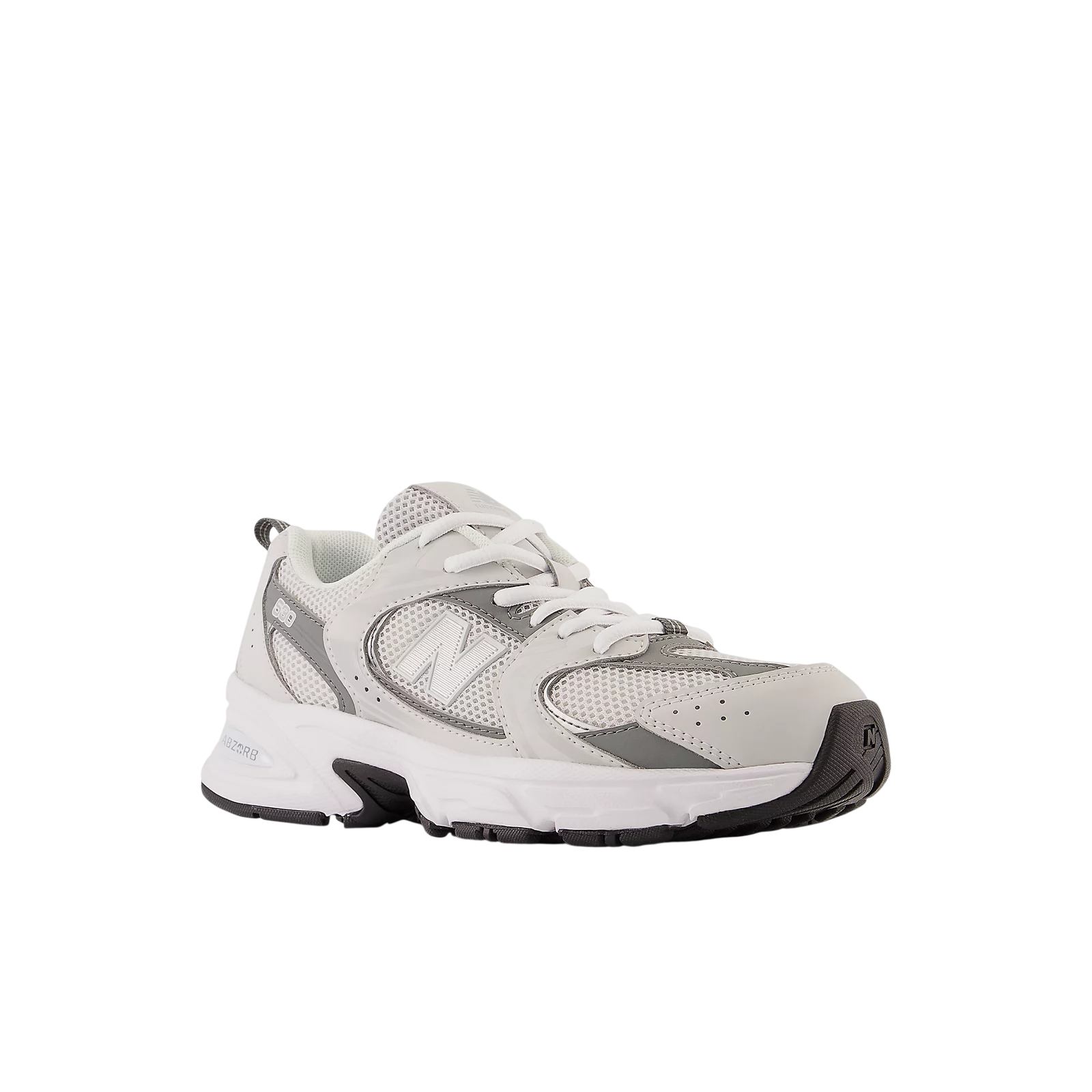 New Balance sneakers unisex bambino 530 in mesh ed ecopelle grigio argento GR530 CB NEW BALANCE 
