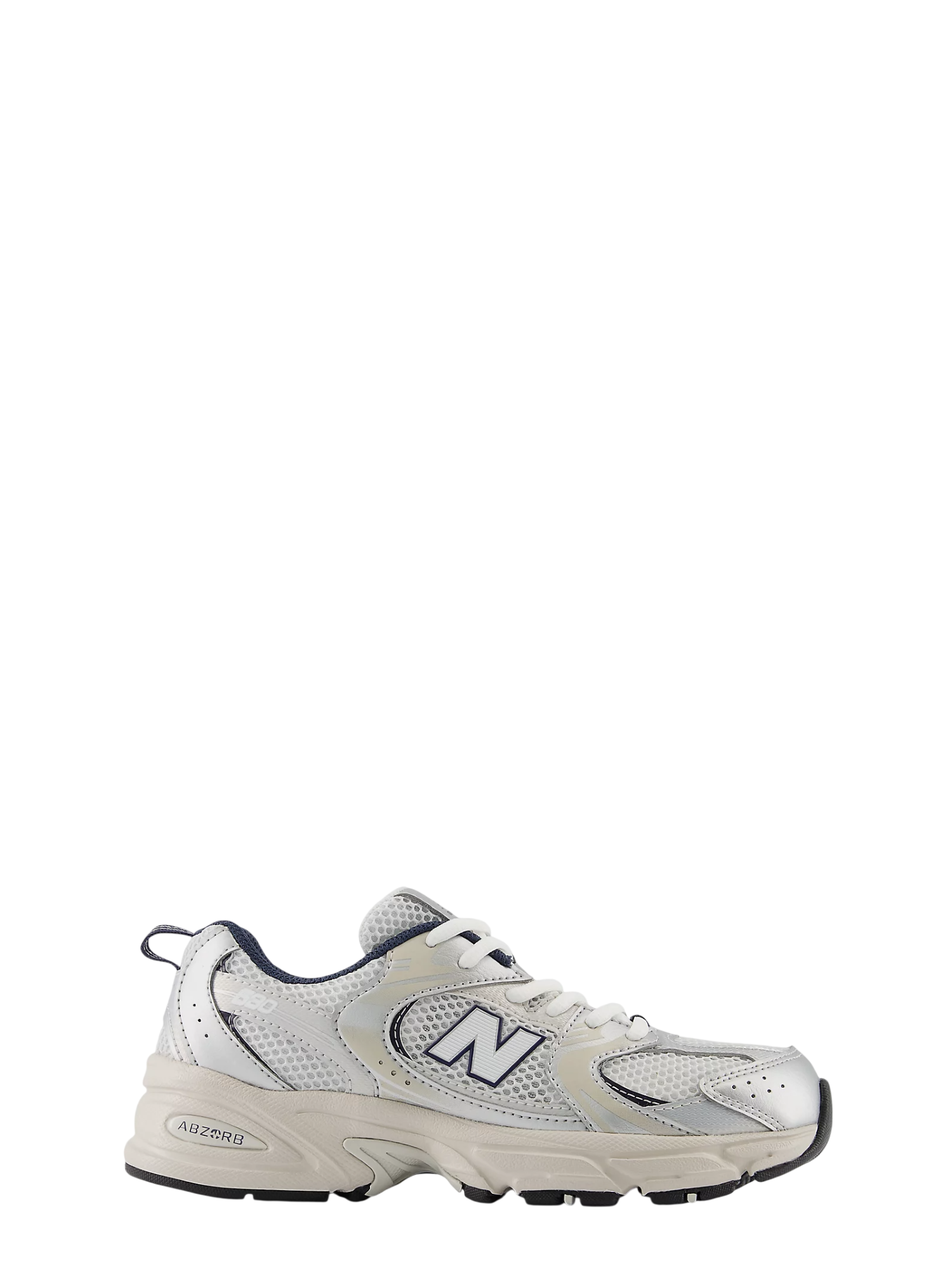 New Balance sneakers unisex bambino 530 in mesh ed ecopelle grigio GR530 KA NEW BALANCE 