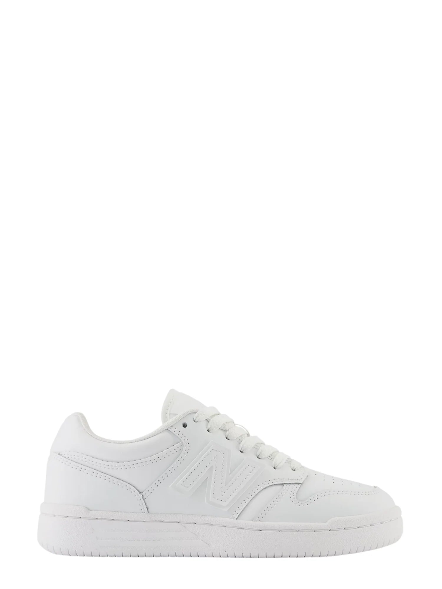 New Blance sneakers unisex bambino in ecopelle bianco GSB480 3W NEW BALANCE 