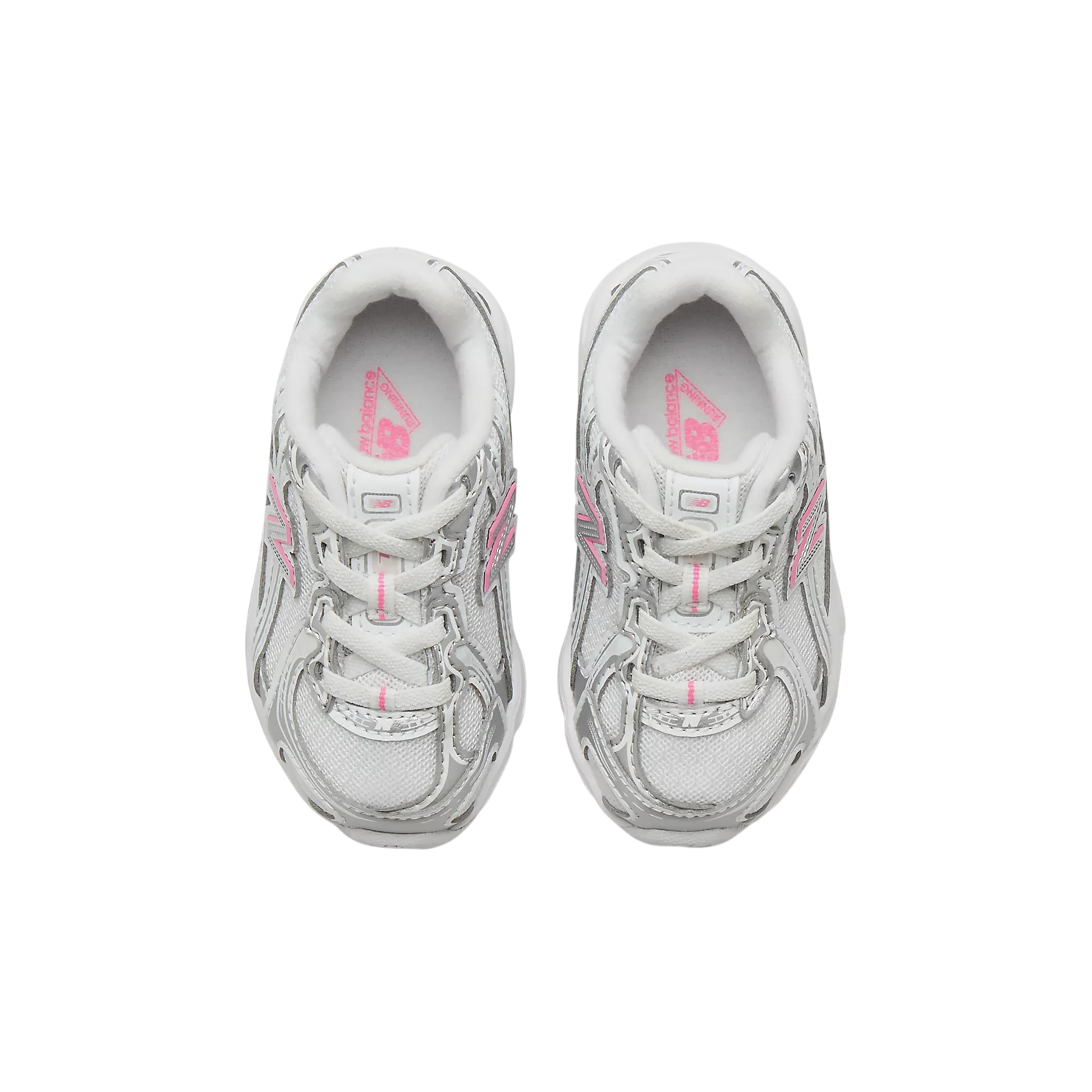 New Balance sneakers bambina 740  in mesh ed ecopelle argento rosa I740 67N NEW BALANCE 