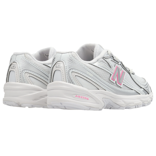 New Balance sneakers 740 bambina in mesh ed ecopelle argento rosa P740 3DB NEW BALANCE 