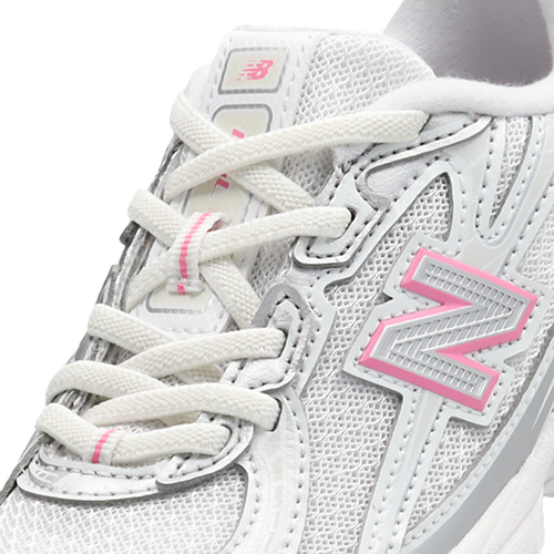 New Balance sneakers 740 bambina in mesh ed ecopelle argento rosa P740 3DB NEW BALANCE 
