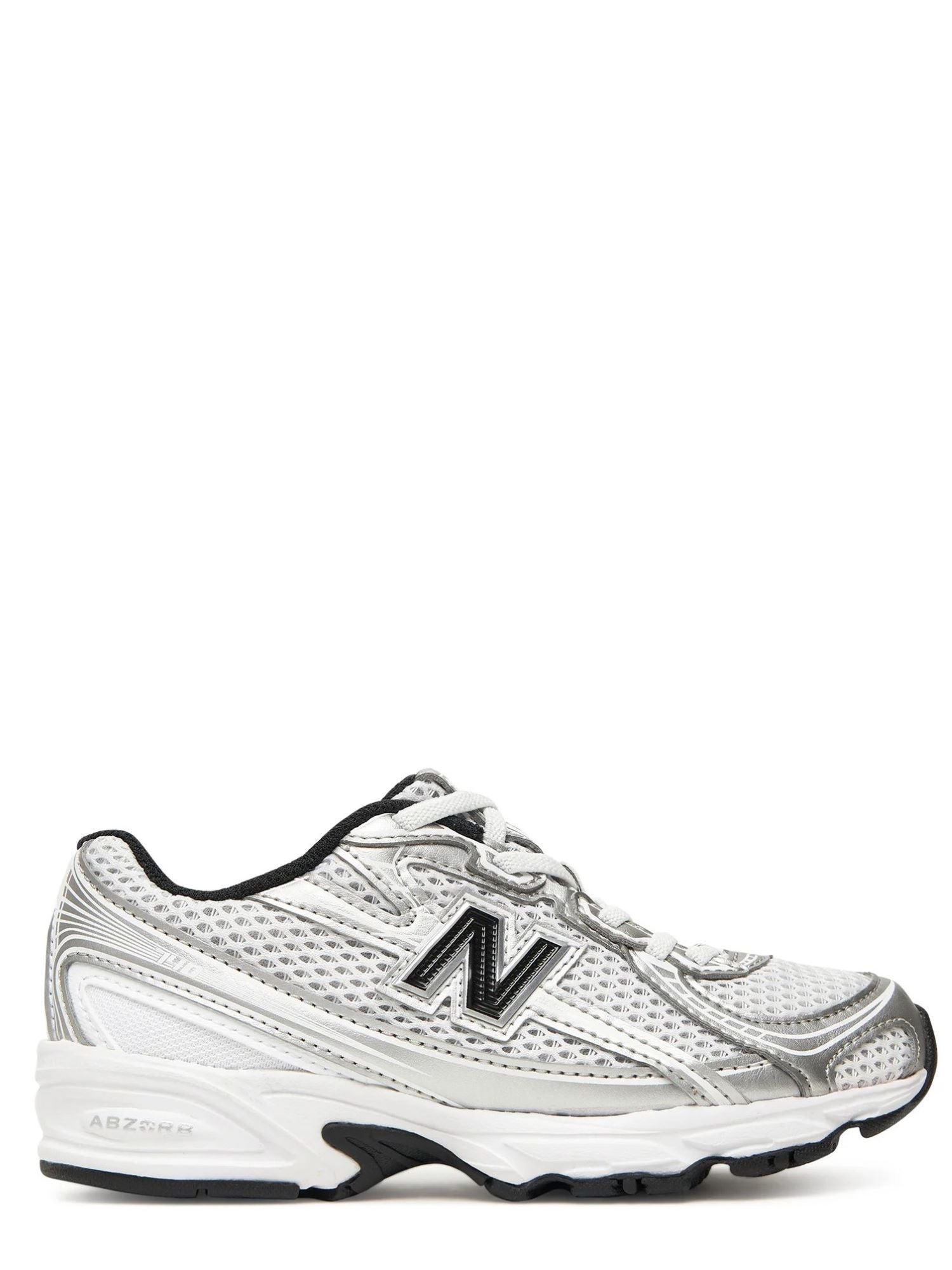 New Balance sneakers unisex bambino 740 in mesh ed ecopelle bianco argento PZ740 NW NEW BALANCE 