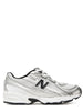 New Balance sneakers unisex bambino 740 in mesh ed ecopelle bianco argento